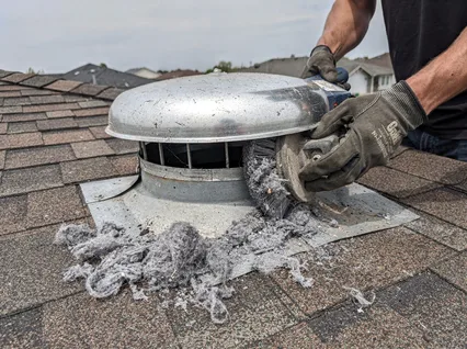 Cleaning Dryer Vent On Roof in Northbridge