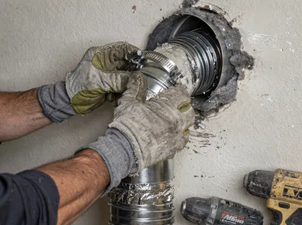 Dryer Vent Hose Installation in Northbridge