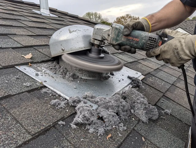 Expert roof dryer vent cleaning by Northbridge Dryer Vent Cleaning in Northbridge