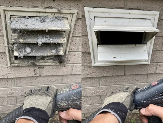 Professional dryer exhaust vent cleaning by Northbridge Dryer Vent Cleaning in Northbridge