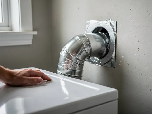 Northbridge Dryer Vent Cleaning expert performing professional dryer vent repair and installation in Northbridge