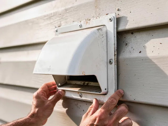 Northbridge Dryer Vent Cleaning technician delivering thorough residential dryer vent cleaning service in Northbridge
